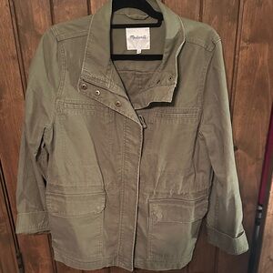 Madewell Olive Utility Jacket